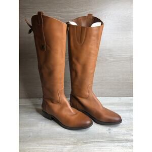 Sam Edelman Women’s Penny Leather Brown/Tan Riding Boots Size 7